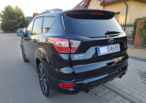 Ford Kuga cena 109899 przebieg: 70000, rok produkcji 2019 z Sosnowiec małe 596